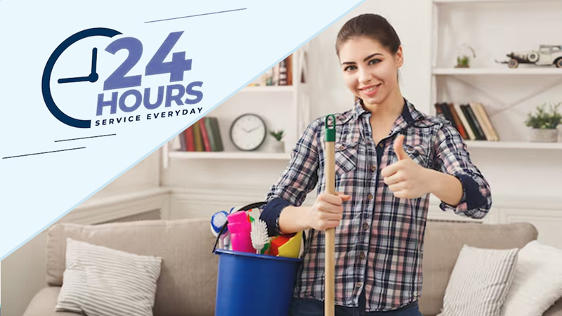 24-Hour Maid Services in Delhi with Maidly